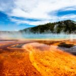 Geothermal wonders at Yellowstone National Park in Wyoming