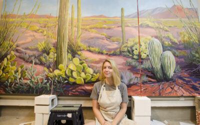 Meet the Austin Artist Whose Vibrant Paintings Are Inspired by National Parks